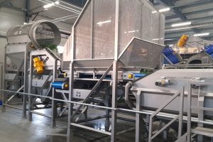 Spinach processing machines, Air Cleaner for spinach